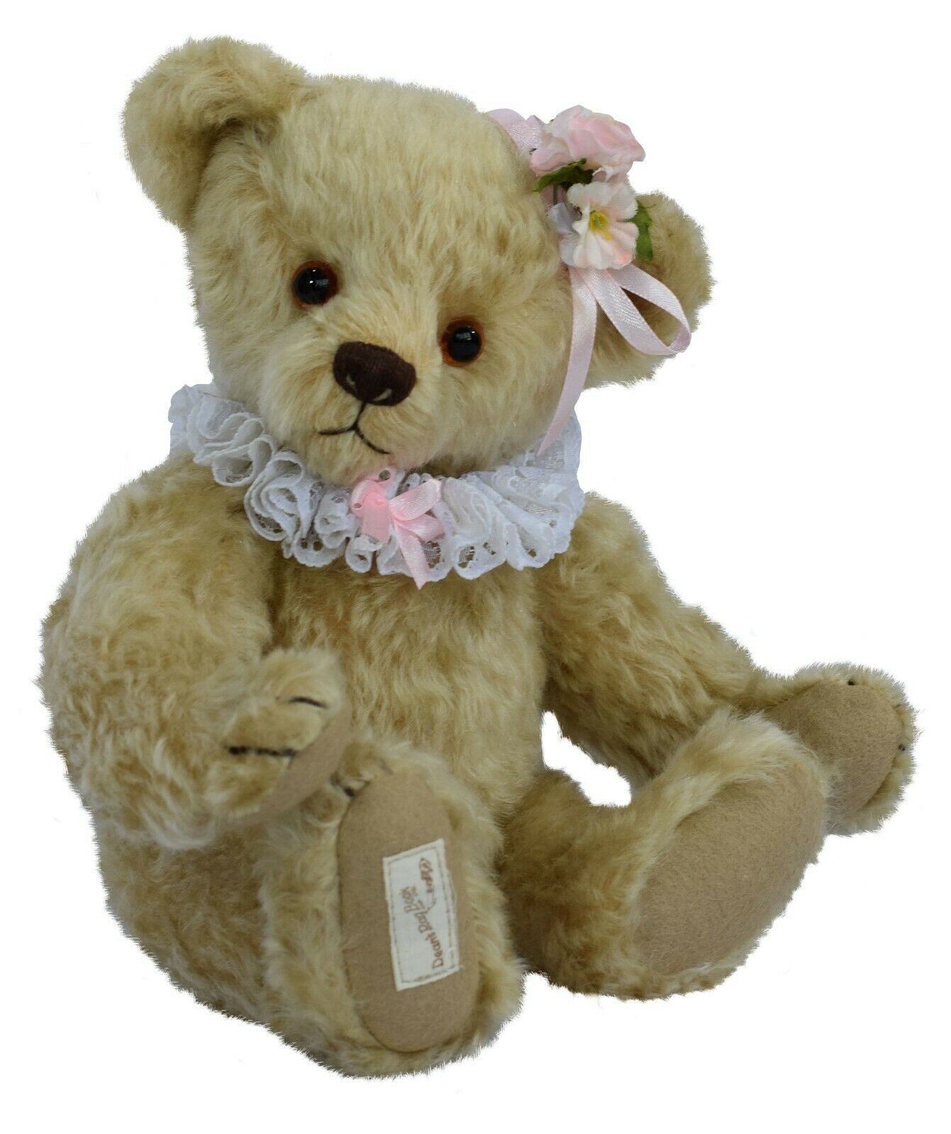 DEAN'S Teddy Sally-Anne 19.005.030 Mohair beige - Limited Edition 299 Exemplare - für Sammler