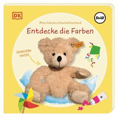 Steiff DK Verlag Kinderbuch Mein liebstes Kuscheltierbuch 'Entdecke die Farben' für Kinder ab 6 Monaten