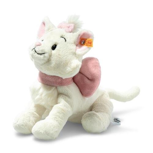 STEIFF Katze Marie 24cm weiss/rosa Disney 024658 - neu! - für Kinder und Sammler 