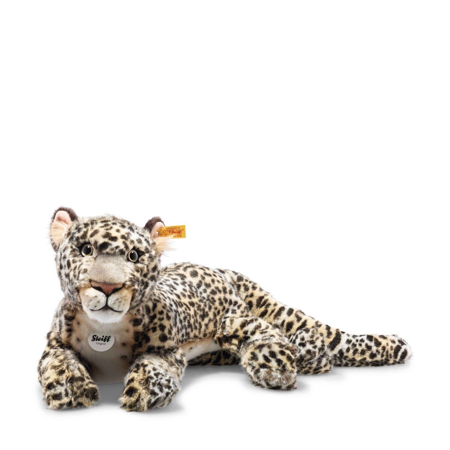 STEIFF Parrdy Leopard 36 cm beige/braun gefleckt 067518 - in Küze wieder lieferbar - für Kinder und Sammler