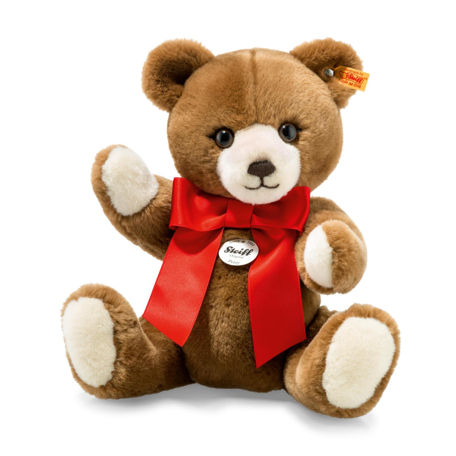 STEIFF Teddybär Petsy 28 cm caramel 012402  - für Kinder und Sammler