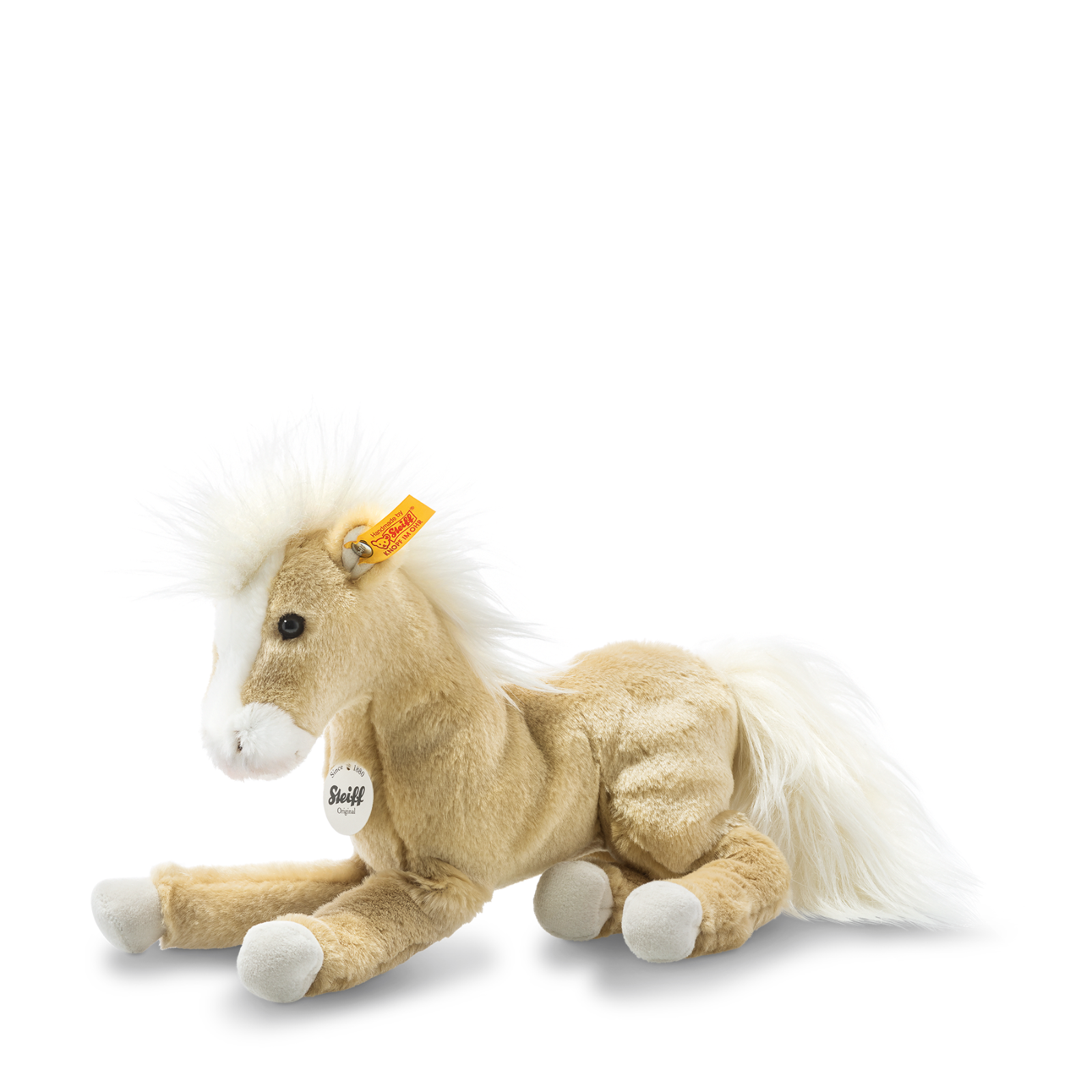 STEIFF Dusty Schlenker Pony 26 cm blond 122149 - NEUHEIT - für Kinder ab Geburt