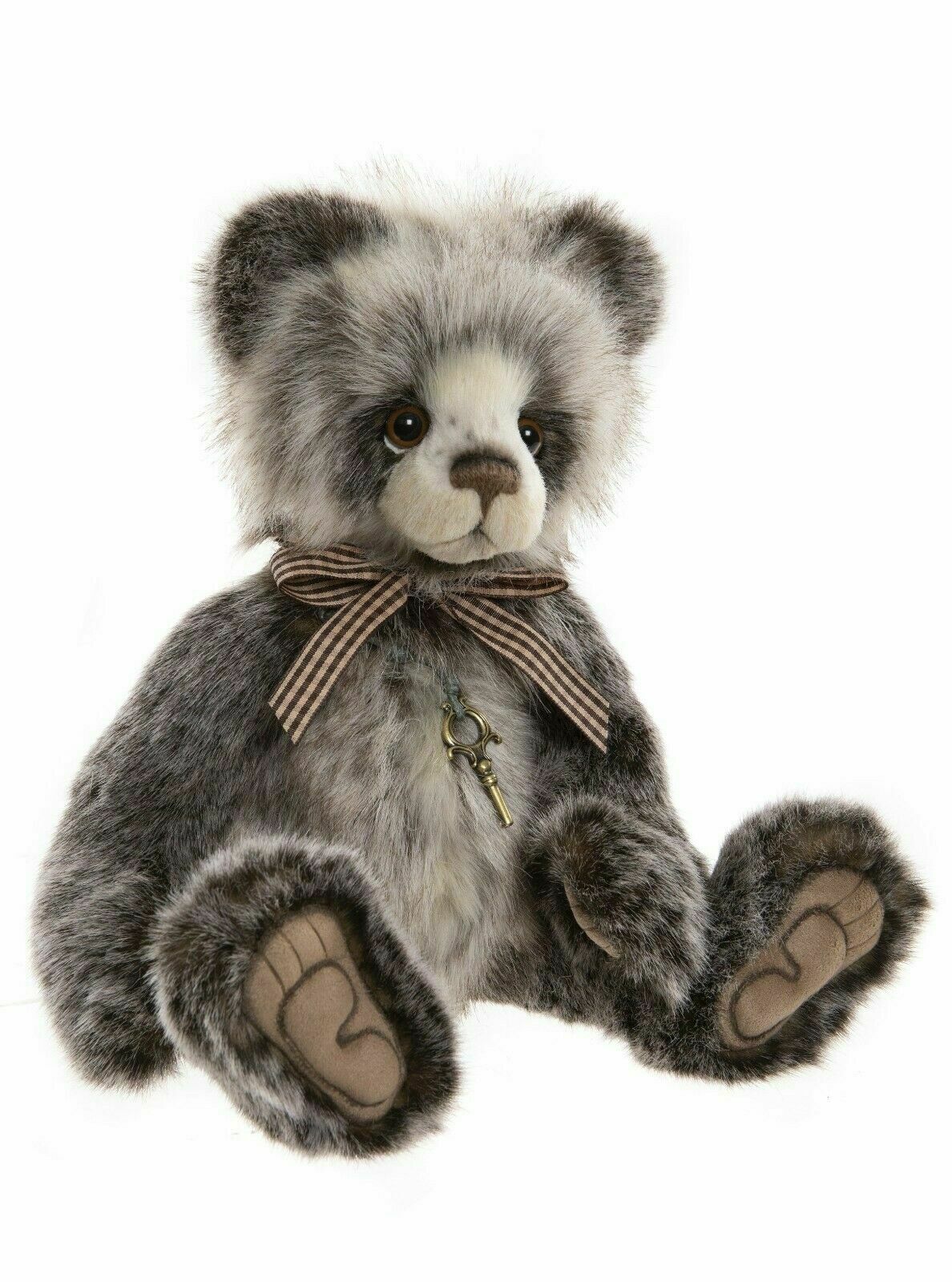 Charlie Bears Kingsley CB212131A grau/creme 36 cm - für Kinder und Sammler ab 3 Jahre
